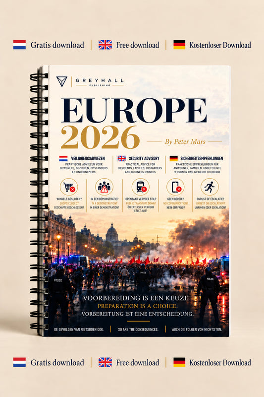 Europe 2026 - Free download - Security tips - PDF Download = NO Shipping costs